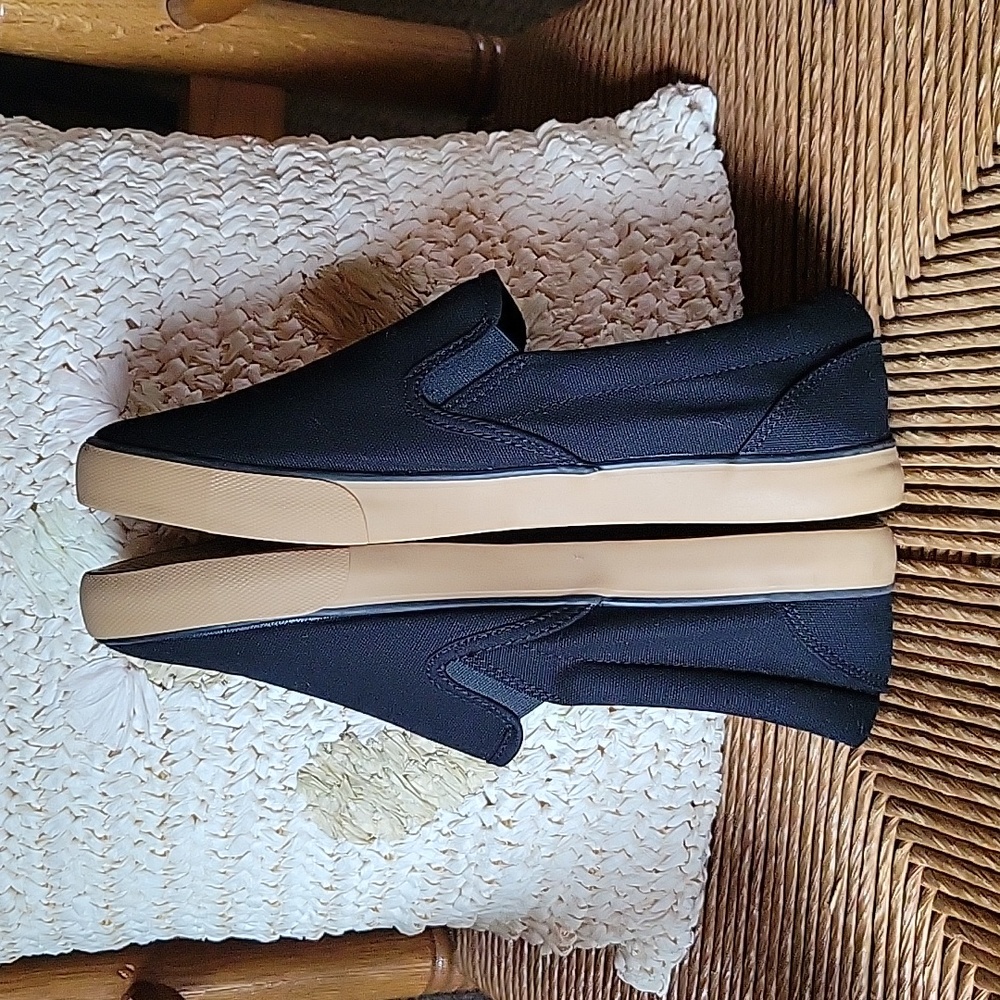 Goodfellow & Co., slip on loafers, black, size 10.5 - Picture 5 of 12